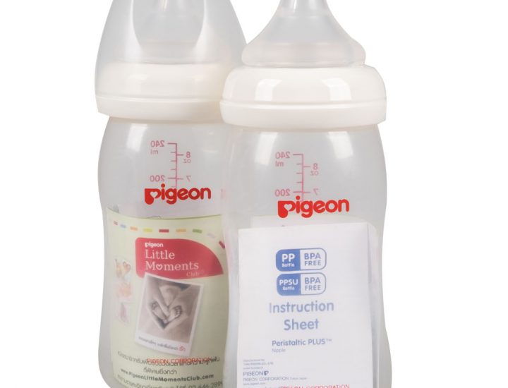 BÌNH SỮA PIGEON PLUS TRẮNG NHẬP THÁI CHO BÉ_0210