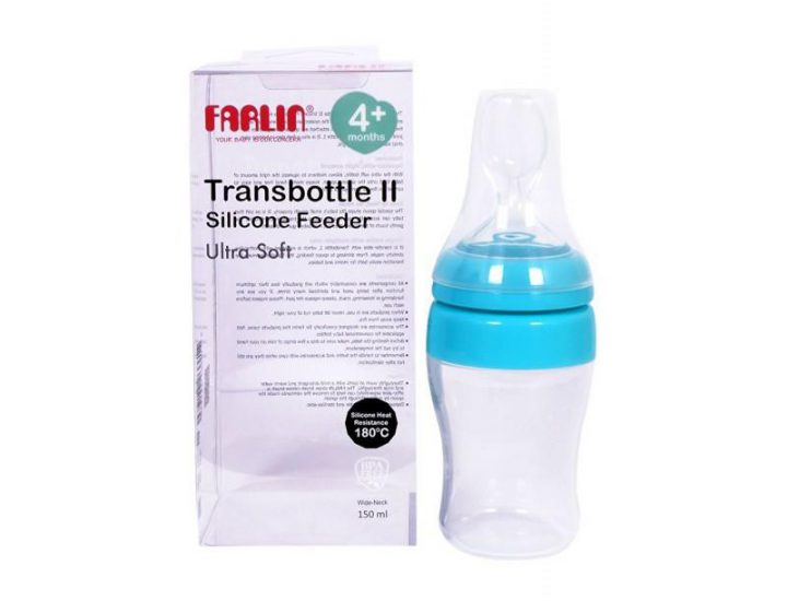 BÌNH BÓP SILICON KHÔNG BPA HIỆU FARLIN 150ML_0239